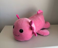 Pink plush toy