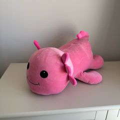 Pink plush toy