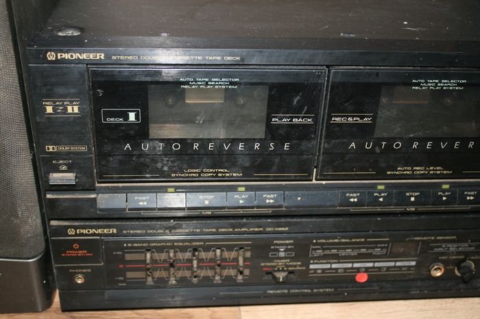 Pioneer Dc-x88z Amplituner And Sharp Speakers (works)