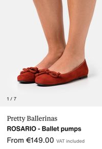 Pretty Ballerinas Ballet pumps SIZE 2/35