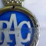 1960's Vintage ROYAL AUTOMOBILE CLUB R.A.C. Radiator Grill Fitting Car Badge Image 6