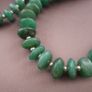 Vintage Tire Shape Jade Beaded Necklace Image 4