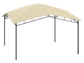 Garden Gazebo 4x4x2.9 m Cream 180g/m2