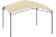Garden Gazebo 4x4x2.9 m Cream 180g/m2