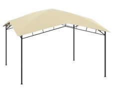 Garden Gazebo 4x4x2.9 m Cream 180g/m2