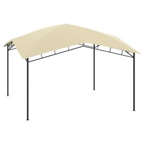 Garden Gazebo 4x4x2.9 m Cream 180g/m2