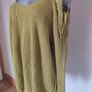 River Island lime cold shoulders oversized jumper would fit up to size UK22 EU50 Postage included Image 3