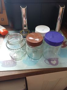 glass jars