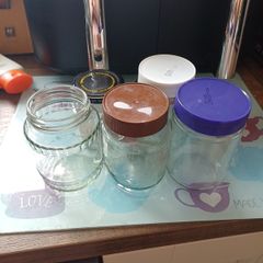 glass jars