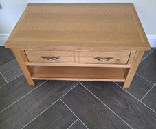 Oak coffee table