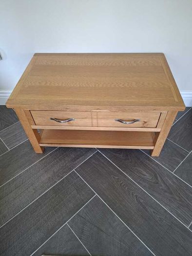 Oak coffee table