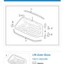 Honda Civic Rear Windshield 03-05 model Image 3