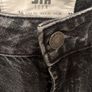 Black Wash Straight Leg Jeans size 6 Image 3