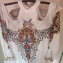 Venus  white cold shoulder detailed exclusive blouse size UK14/16 EU42/44 Perfect condition Postage included Image 2