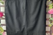 skirt black savida skirt 50% wool size 12