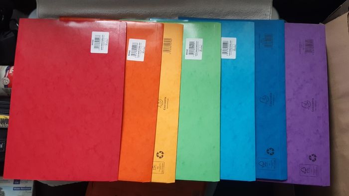 Exacompta Europa Pocket Wallet A4/Follscap File Folders/Envelopes Home Office School College