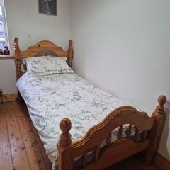Single Pine Bed