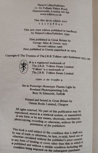J.R.R. Tolkien 4-Book Film Tie-In Paperback Set (HarperCollins)