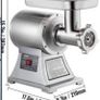 Meat mincer machine NEW HEAVY DUTY 1100w 220v Image 2
