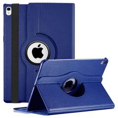 For Apple iPad 10th Gen (10.9) 2022 360 Degree Rotating Stand Wallet Case Blue
