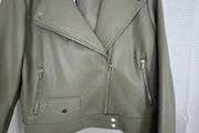 M&amp;S Leatherette Jacket