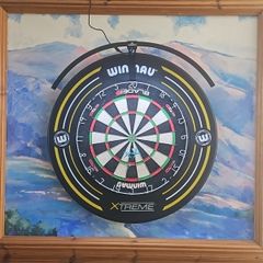 mission torus 100 dartboard light
