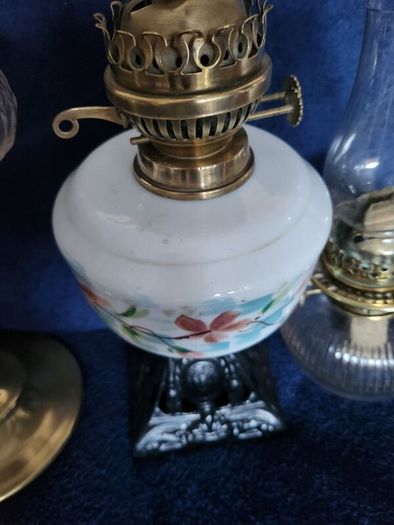 Vintage oil lamps