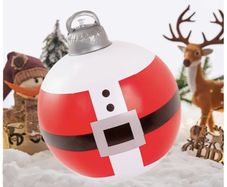 Inflatable Santa Bauble