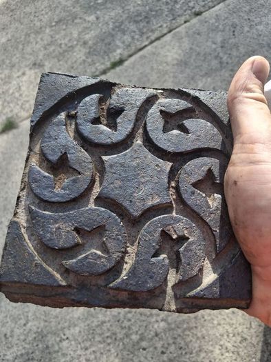 James Brodie Double Sided Mid 19th Century Tile