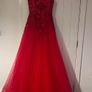 Red Dress princess style Image 3