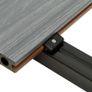 WPC Decking Boards with Accessories Brown and Grey 36 m.sqr 2.2 m Image 10