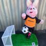 Collectable Limited Edition Duracell Football Bunny Animated 2AA Battery Japan Image 3