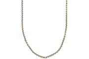 925 Vintage Sterling Silver Long Belcher Chain