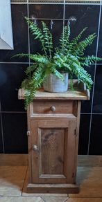 Solid pine vintage cabinet