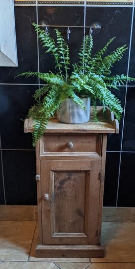 Solid pine vintage cabinet