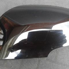 Renault Fluence Mirror cover left hand side 2009 2010 2011 2012 2013 2014 2015 2016 2017, original part finished in black metallic