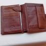 Lot of 3 Male Wallets Card Holders Coins Brand New Jasper Conran, Camel, Elegant Image 5