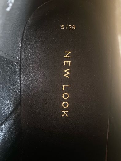 Black brogue shoes