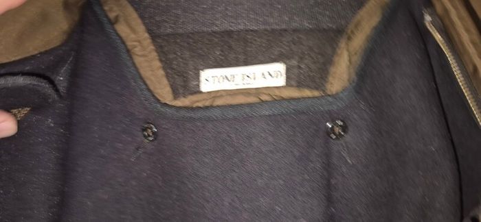 stone island hooded dutch rope inner jacket