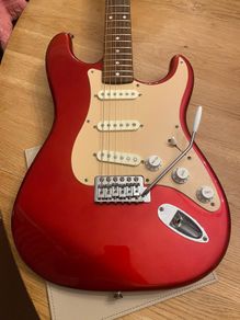 Fender Squire Standard Stratocaster with 70s style decal
