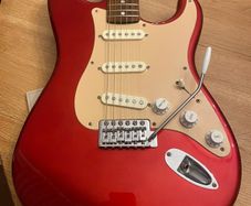 Fender Squire Standard Stratocaster with 70s style decal