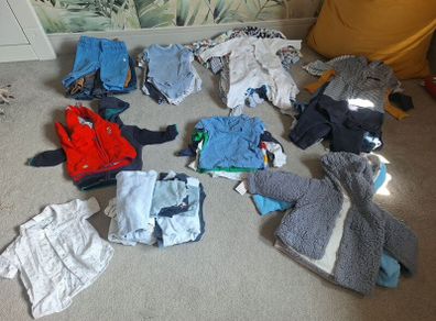 Baby Boys Clothes Bundle 3 - 6 Months