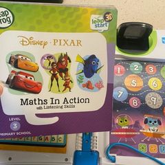 LeapFrog LeapStart 3D and Disney Pixar Maths Book (Bundle)