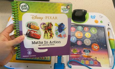 LeapFrog LeapStart 3D and Disney Pixar Maths Book (Bundle)