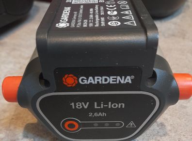 rechargable gardena battery