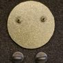 Norse/viking, pin back badge. Image 2