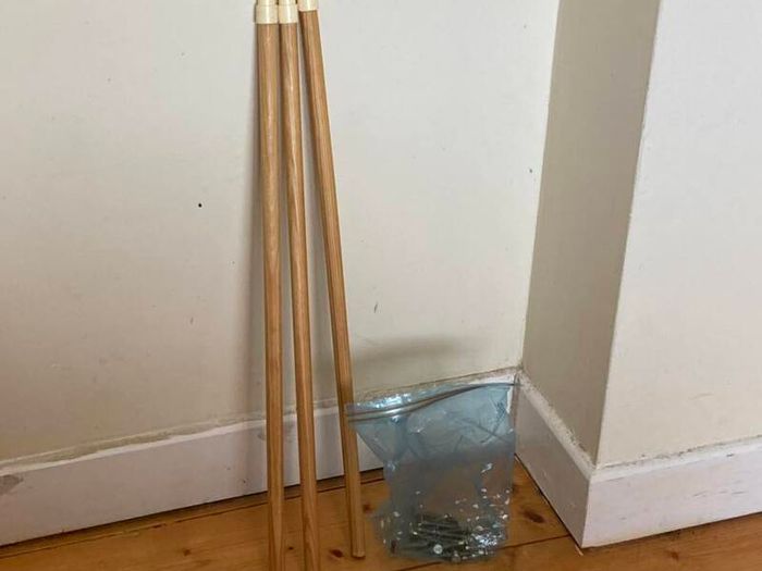 Wooden Baby Cot / Crib + Mattress & Storage Drawer