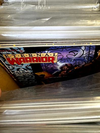 Valiant Long Comic Box w 270 comics for Sale