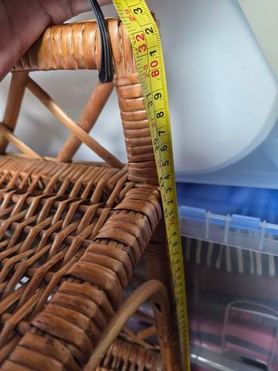 Wicker Rattan Shelving Units