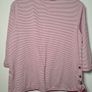 womens FAT FACE short sleeve t shirt top red white stripes Size UK 14 Image 9